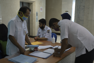 Kegiatan Donor Darah di Lingkungan Kantor Walikota Administrasi Jakarta Utara