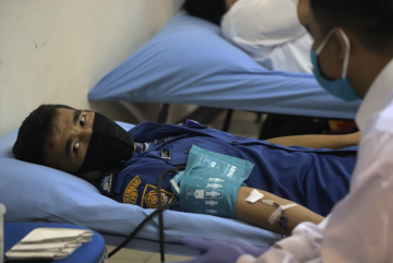 Kegiatan Donor Darah di Lingkungan Kantor Walikota Administrasi Jakarta Utara