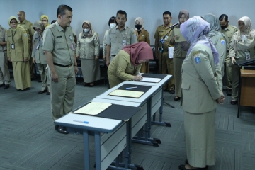 Serah Terima Jabatan Pejabat Struktural BKD Tahun 2023 