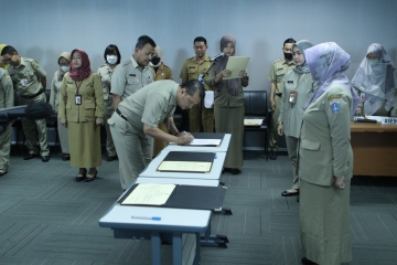 Serah Terima Jabatan Pejabat Struktural BKD Tahun 2023