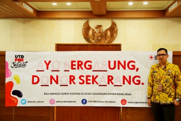 Kegiatan Donor Darah di Lingkungan Balaikota Tahun 2019