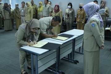 Serah Terima Jabatan Pejabat Struktural BKD Tahun 2023 