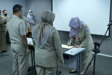 Serah Terima Jabatan Pejabat Struktural BKD Tahun 2023