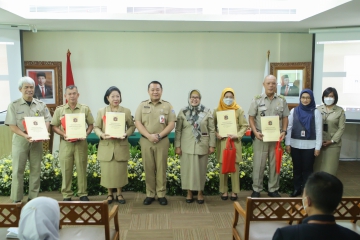 Pembagian SK Pensiun Tahun 2023