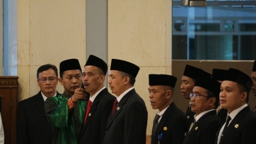 Pelantikan dan Pengambilan Sumpah/Janji Pejabat Fungsional dan Pejabat Pengawas