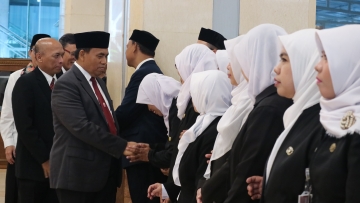 Pelantikan dan Pengambilan Sumpah/Janji Pejabat Fungsional dan Pejabat Pengawas