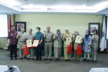 Pembagian SK Pensiun TMT 1 Maret 2023