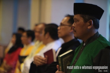 Pelaksanaan Sumpah/Janji Pegawai Negeri Sipil (PNS) Tahun 2018